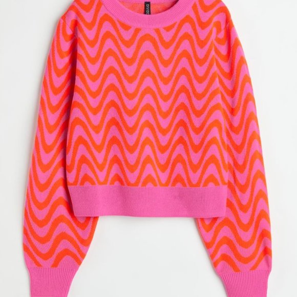 H&M Dresses & Skirts - Matching Jacquard Sweater Skirt Set